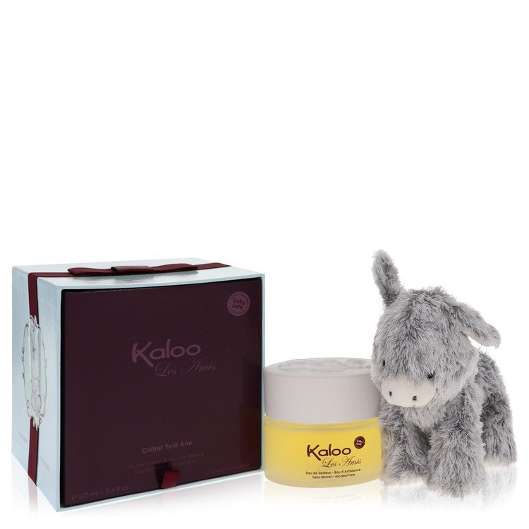 Kaloo Les Amis by Kaloo Eau De Senteur Spray / Room Fragrance Spray (Alcohol Free) + Free Fluffy Donkey 3.4 oz (Men)
